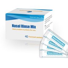 2.7克/4.5克 40包 100包盒装 纯英文Nasal Wash Salt洗鼻盐生理性