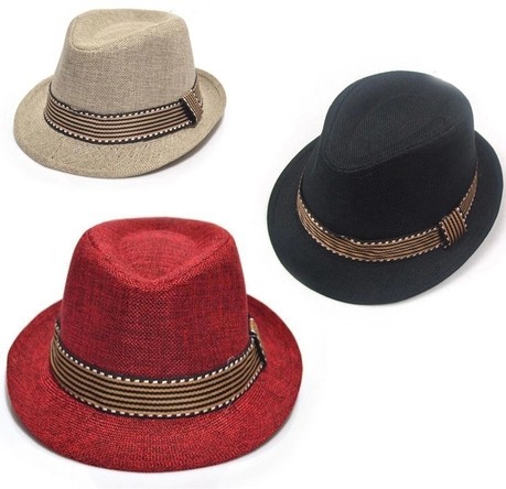 Children's Straw Hat Wholesale All-Match Trendy Children's Hat Boys and Girls Baby Top Hat Baby Children Fedora Hat Mao