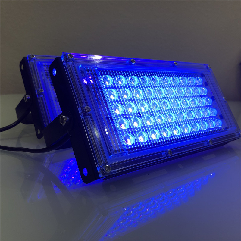 Spot LEDUV UV fluorescent lamp 20W mobile indoor and outdoor atmosphere lamp fluorescent agent detection UV lamp image
