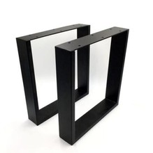 简约铁艺桌腿现代金属桌脚厂家生产铁艺桌架桌子支架批发