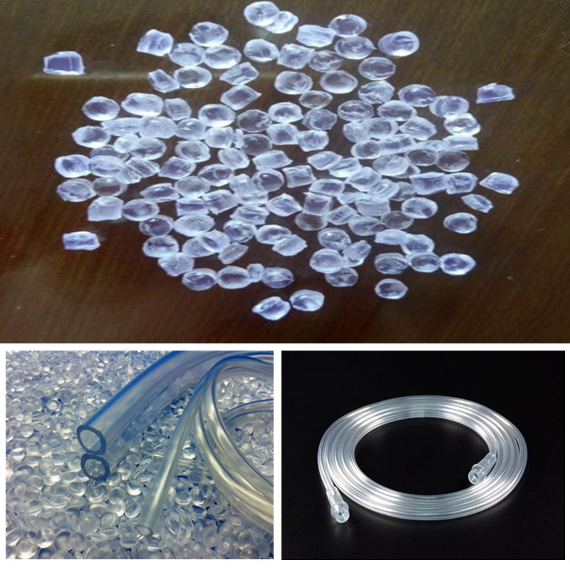 聚合塑胶医用级PVC透明颗粒 医疗级聚氯乙烯胶料 挤出级 非邻苯
