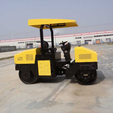 3吨座驾式双轮压路机 全液压双钢轮压路机 产地直供轧道机-阿里巴巴