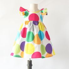 跨境童装春夏季棉麻女童连衣裙儿童公主裙baby dresses for girls