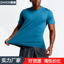 夏季跑步运动短袖男T恤宽松欧美篮球户外训练健身速干衣男款