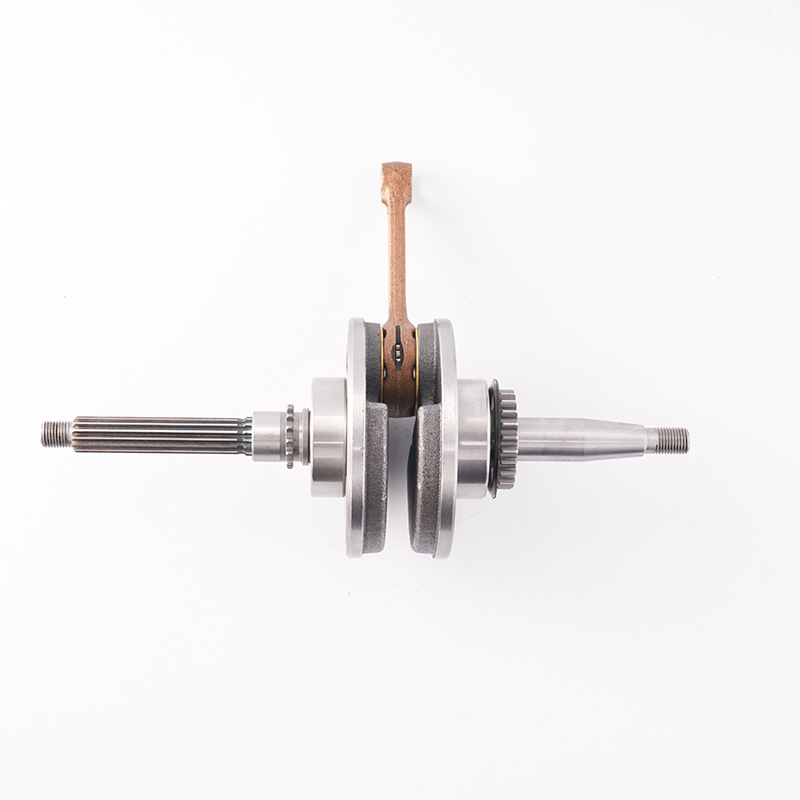 踏板摩托车发动机机头配件曲轴连杆总成 凌鹰125助力车原配件直销