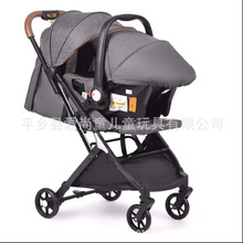 一键折叠婴儿推车可上飞机可拆提篮携带轻便可双向推车好宝宝推车