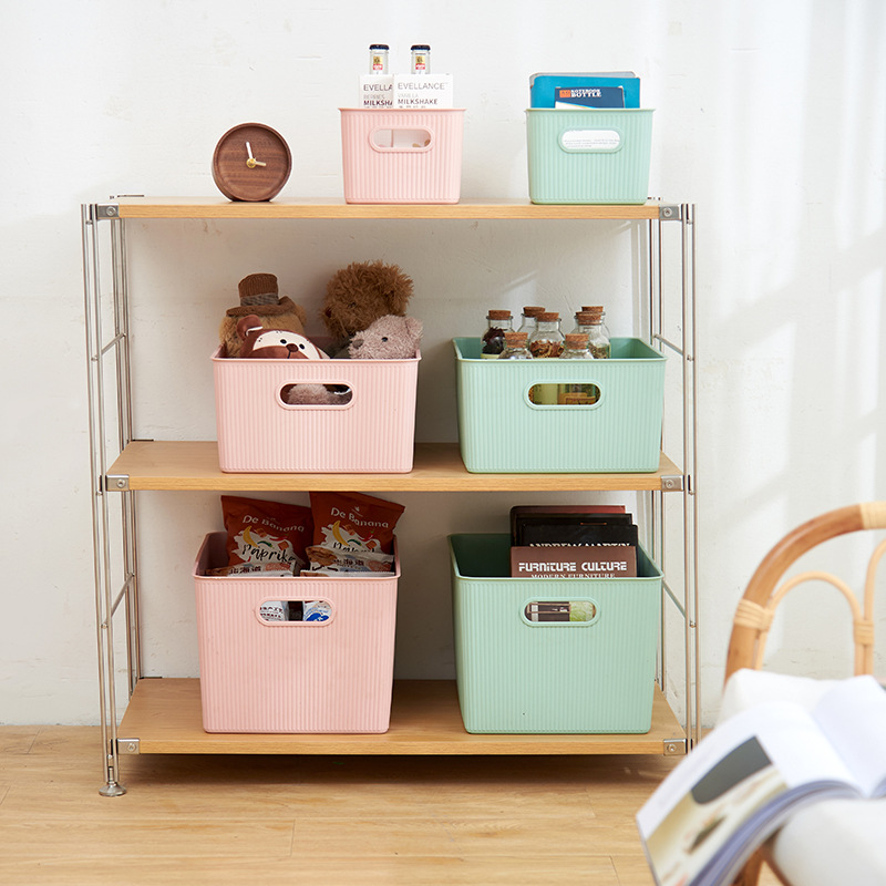 kitchen storage storage basket bathroom storage box basket plastic rectangular storage basket desktop storage basket