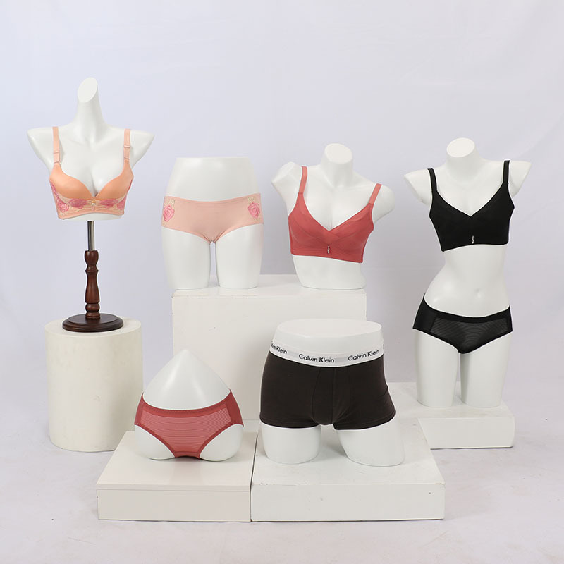 clothing store underwear model display props female mannequin heart-shaped underwear mannequin chest mold half-body model