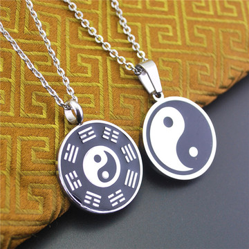 ebay速卖通货源 阴阳太极图吊坠 民族风时尚个性配饰品批发n032