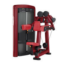 商用健身房插片式坐式提肩训练器 室内运动力量肌肉体育用品器材