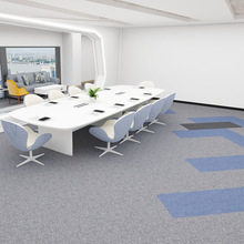 办公室地毯写字楼 素色丙纶PVC底 地毯办公室方块地毯