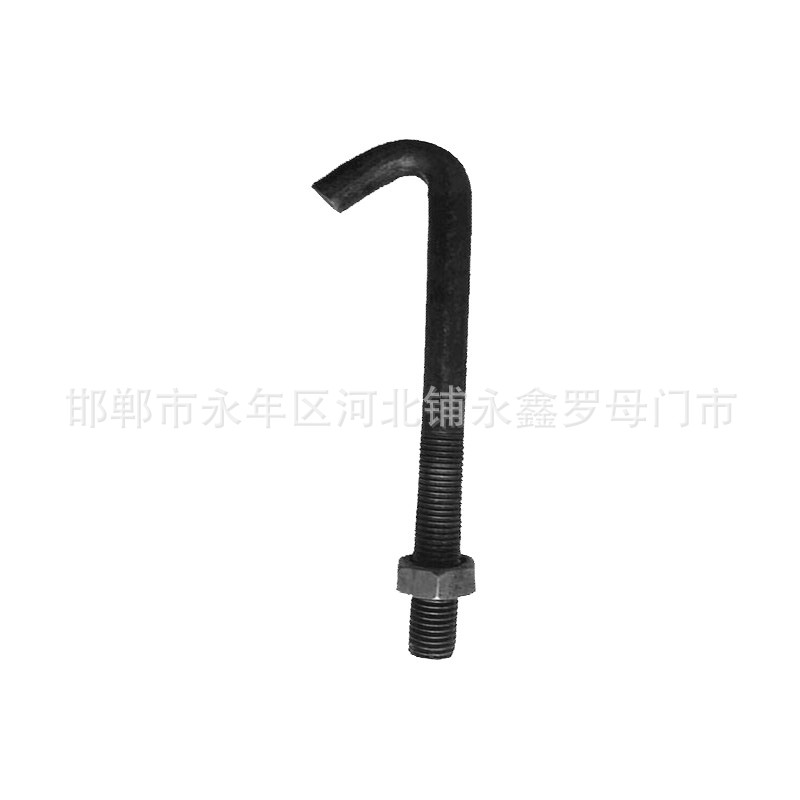 Asbestos Tile Hook Screw Right Angle round Corner Hook Corrugated Earring Special-Shaped Hook Hook Head Wire Hook