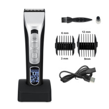 Hot Sell Rechargeable Hair trimmer with LCD Display