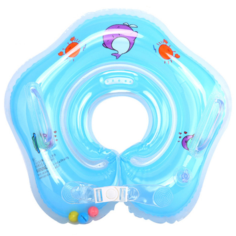 Newborn Swimming Inflatable Neck Ring Infants Baby Special Swimming Equipment Children's Double Airbag Swimming Ring