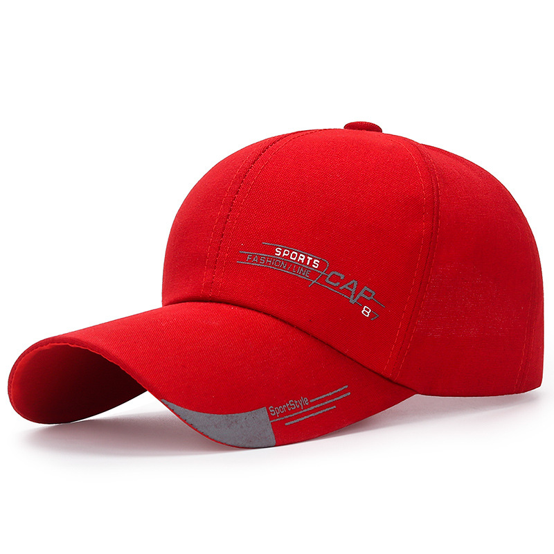 Spring Lengthened Brim Baseball Cap Men's Casual Sun Hat Women's Outdoor Sun Protection Sun Hat Running Volume Hat