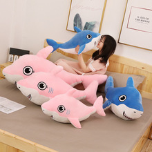 大鲨鱼抱枕公仔毛绒玩具宝宝床上睡觉玩偶生日礼物