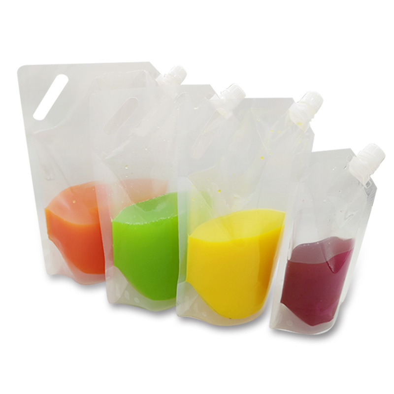 Transparent Nozzle Bag Collection Bag Self-Standing Bag Liquid Composite Packaging Bag