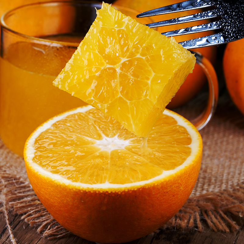 【精品果】湖北伦晚脐橙代发3/9斤新鲜甜橙榨汁香橙酸甜孕妇水果