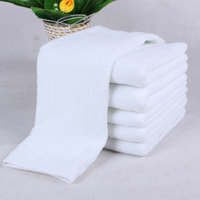 酒店宾馆毛巾浴巾三件套纯棉白色浴巾面巾32支双股平织可绣LOGO