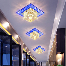 LED过道灯 走廊灯嵌入式玄关灯客厅天花灯射灯筒灯简约现代正方形