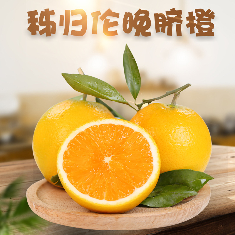 【全规格】湖北伦晚脐橙 代发3/9斤应季香橙新鲜水果当季秭归橙子