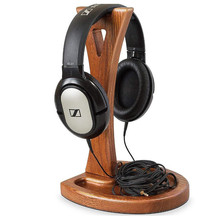 木质游戏耳麦挂架 网吧头戴式耳机架创意木制耳机架