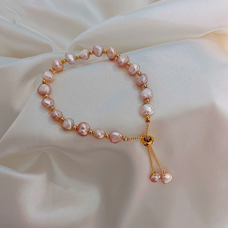 baroque freshwater pearl girlfriends‘ bracelet bracelet ins fashion design bracelet internet celebrity sisters bracelet ornament