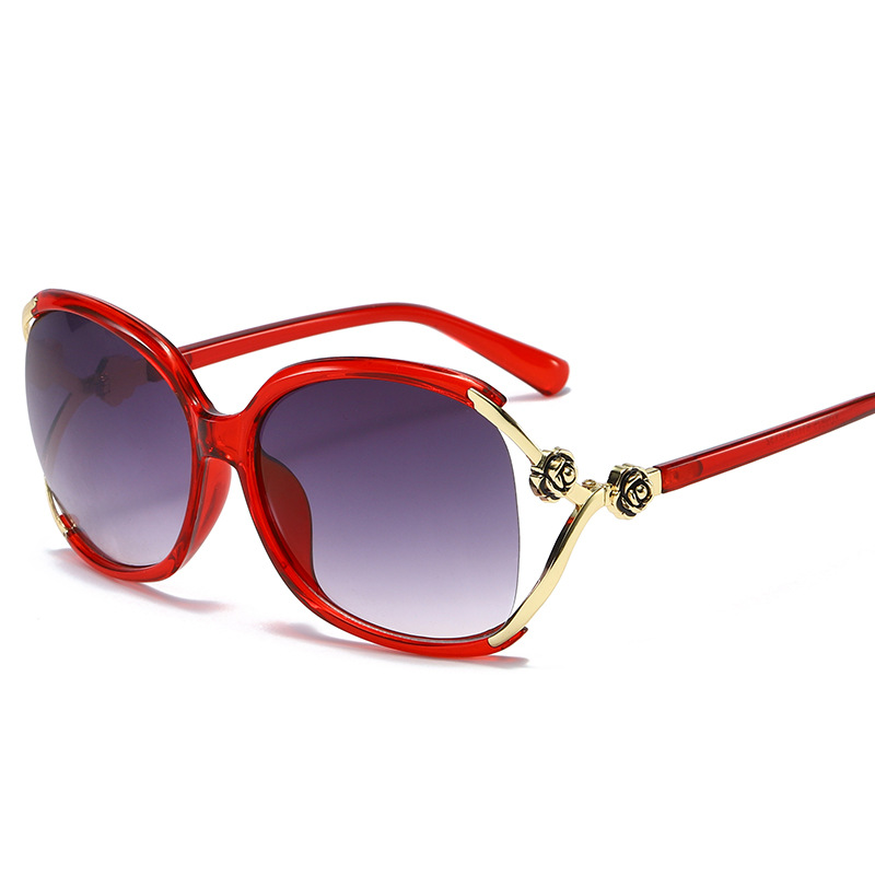 2024 Women's Fashion Metal Glasses European and American Sunglasses Ladies New Elegant Trendy Sunglasses Female 6031 Wholesale