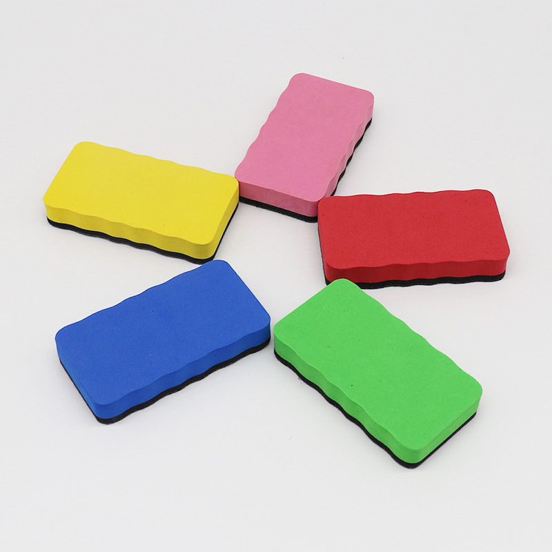 Factory Wholesale Color Eva Felt Cloth Whiteboard Eraser New Material Rectangular 10.5*5.5*2 Eraser Low Price Delivery