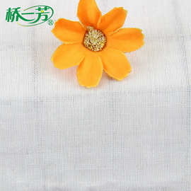 精梳白纱布胚布 110*94婴童服装睡袋双层纱布棉坯布料 吸水棉纱布