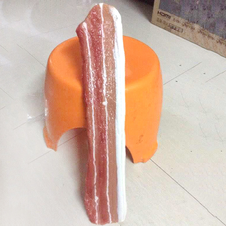 仿真食物食品模型 餐厅橱窗摆盘仿真五花肉 仿真食品拍照道具装饰