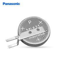 正品Panasonic松下ML621S 3V纽扣电池可循环充电导航记录仪专用