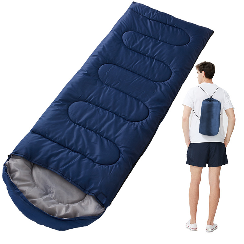 Emergency Adult Outdoor Spring and Autumn Adult Unisex Thickened Warm Portable Camping Camping Single Outdoor Sleeping Bag