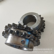 众研齿轮工业传动链轮单排双排碳钢链轮标准件异形制做设备配件
