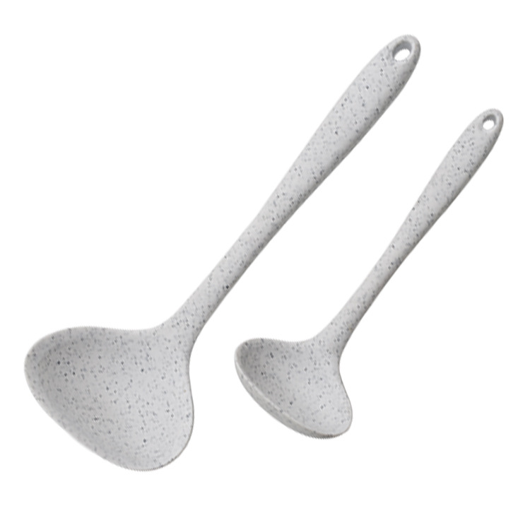 Silicone Kitchenware Spoon High Temperature Resistant Non-Stick Pan Large and Small Sizes Spoon Kitchen Baking Tools