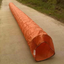 热销拉链式导风筒风筒隧道风筒风带风袋1500mm,PVC涂覆布风筒