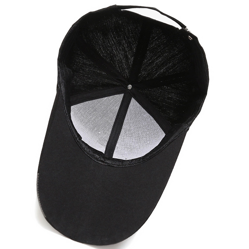 Men's Hat Baseball Cap Fashion Peaked Cap Sun Protection Sun Hat Korean Style Canvas Fishing Hat All-Match Sun Hat