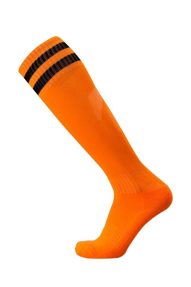 Towel Bottom Football Socks Long Tube Moisture Absorption Non-Slip Sports Socks Two Bars Adult Children Football Socks Manufacturer