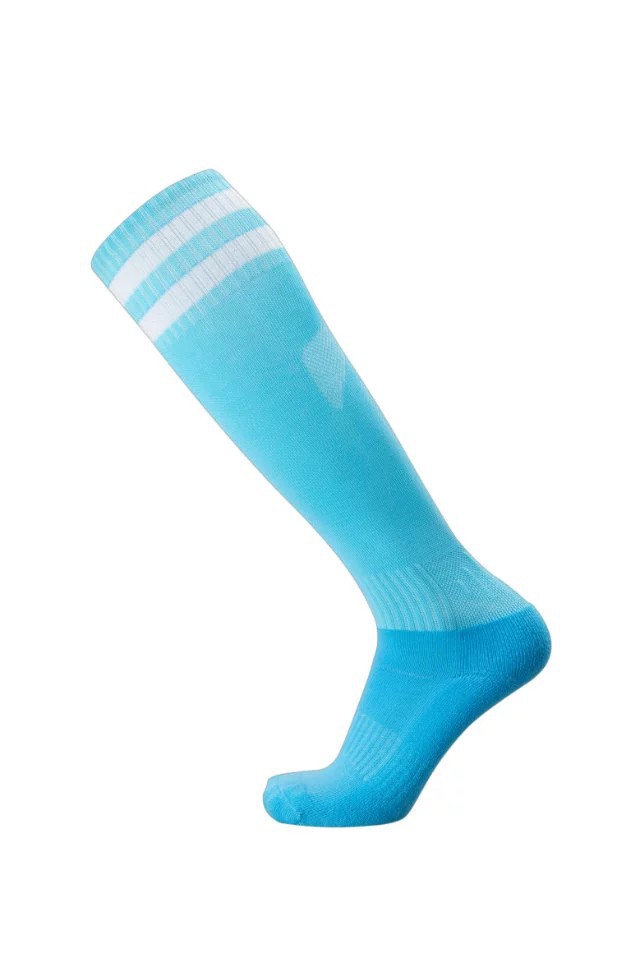 Towel Bottom Football Socks Long Tube Moisture Absorption Non-Slip Sports Socks Two Bars Adult Children Football Socks Manufacturer