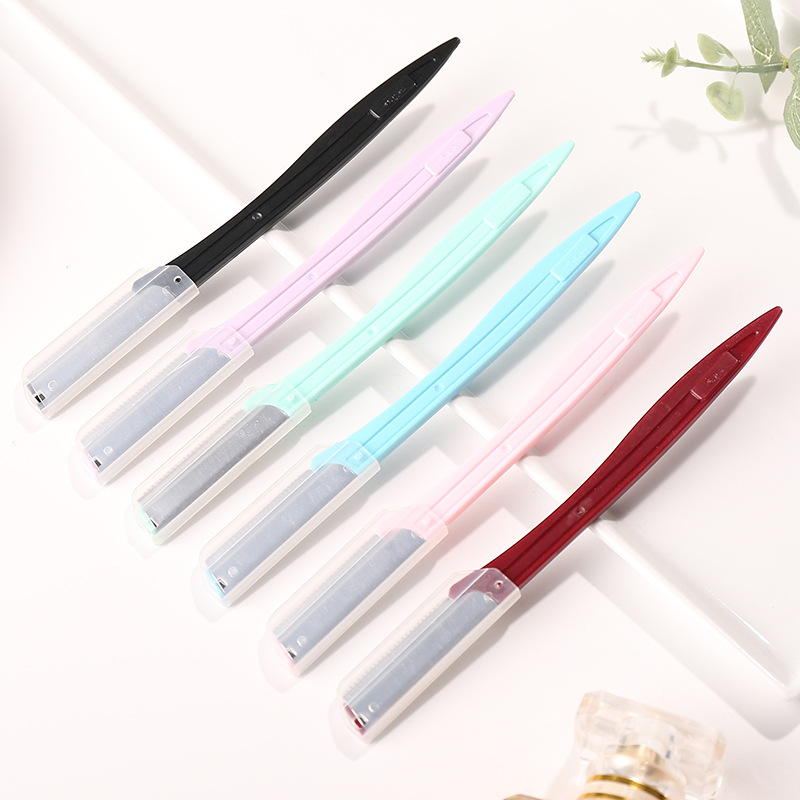 Macro Blade Eye-Brow Knife Hair Trimmer Pieces for Women Eye-Brow Knife Makeup Beauty Tools Factory Wholesale