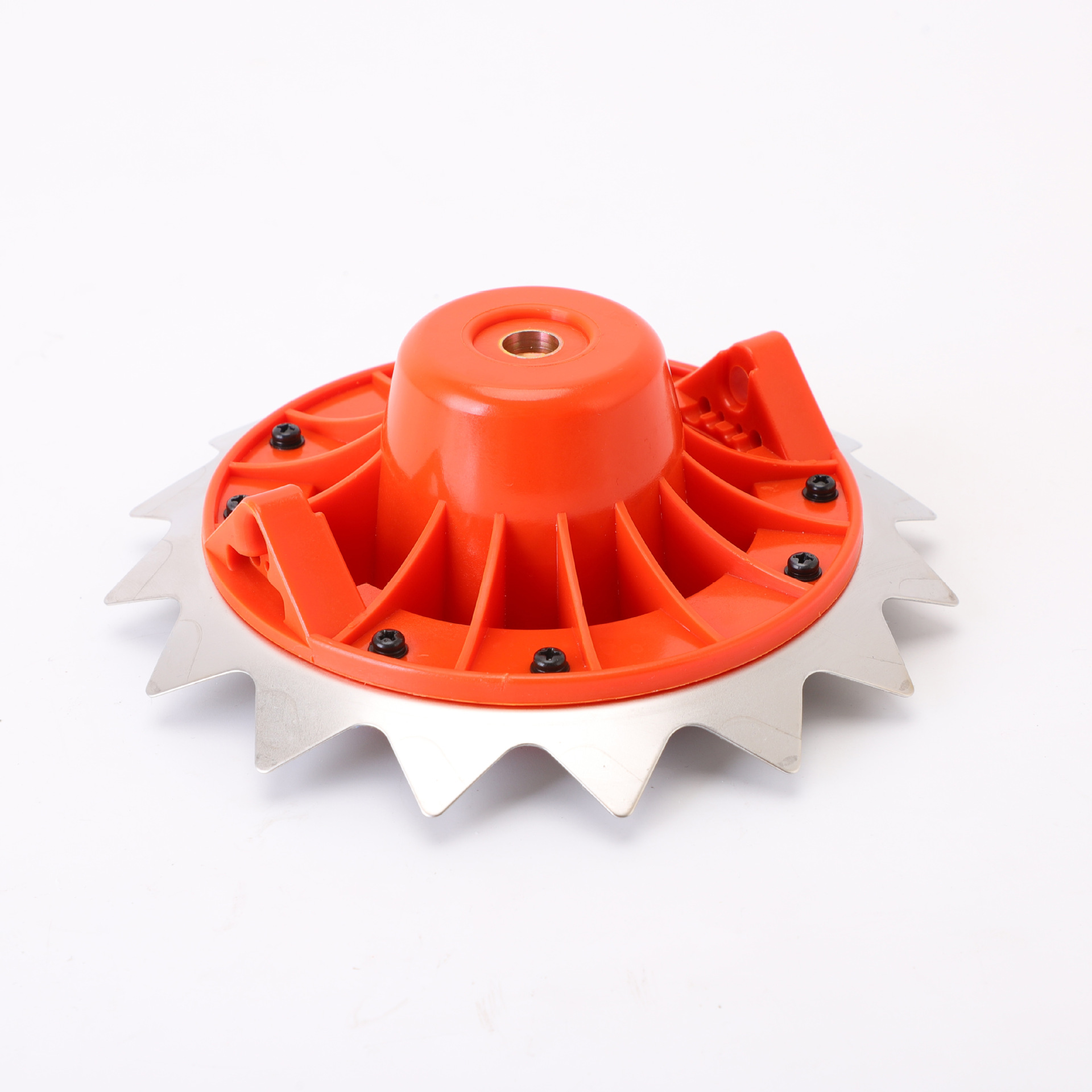 打割草机通用割灌机龙爪手盘 除草器刀片除根器配件