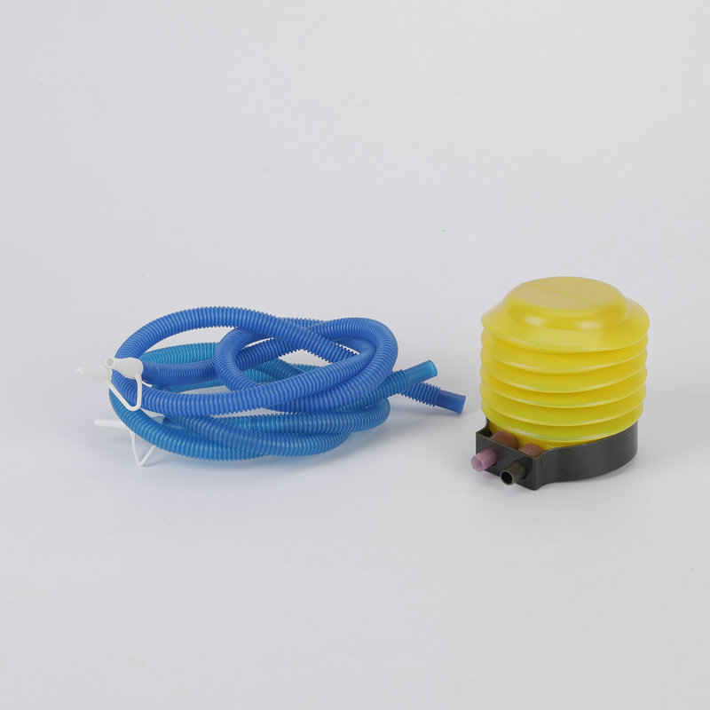 脚踩打气筒便携式4寸游泳圈脚踩气筒瑜伽球脚踏气球充气泵批发