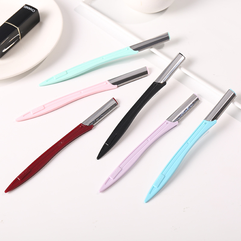 Macro Blade Eye-Brow Knife Hair Trimmer Pieces for Women Eye-Brow Knife Makeup Beauty Tools Factory Wholesale