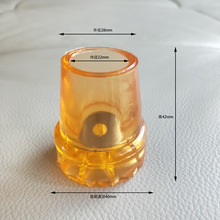 老人拐杖防滑头 拐杖防滑脚套 脚垫 腋下拐双拐防滑套  内径22
