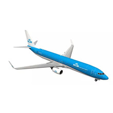 1比100 波音737飞机荷兰航空 纸模型 DIY手工折纸玩具 航模