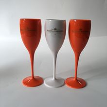 热销PC塑料香槟杯红酒杯酒吧亚克力红酒杯透明高脚杯白兰地酒杯
