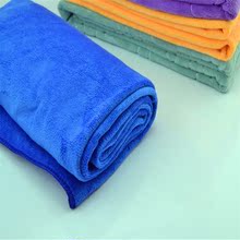 厂家批发40*60柔软吸水大毛巾洗车清洁毛巾细纤维加厚磨毛擦车巾