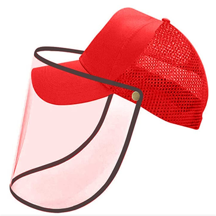 Protective Caps Men's Summer Anti-Droplet Saliva Hat Women's Baseball Cap Mask Face Cover Sun-Proof Sun Hat New