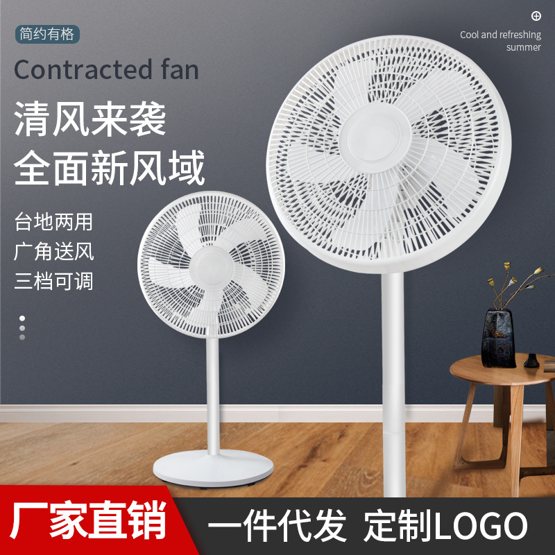 Two-in-One Fan Lifting Floor Fan Household Desk Fan Height Adjustable Fan Dual-Purpose Timing Electric Fan Gift Fan Electric Fan