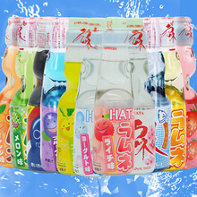 日本进口果味饮料 弹珠哈塔哈达波子汽水200ml 多口味选择